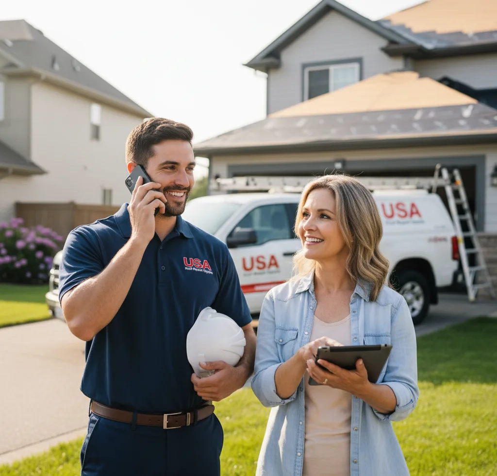 USA Roof Repair Experts customer support in Fairlawn